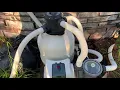 Intex Krystal Clear Sand Filter Pump Saltwater Sanitation System Review Model ECO20110-2 26679EG