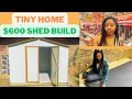 Tiny House Shed Conversion DIY Low Cost Build Affordable Alternative Lifestyles