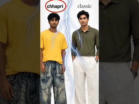 "Are You Chapri🤡 Or Classy😎 let's Test | #mensfashion #attracionemen #outfitideas