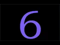 10 seconds coundown timer in Bookman Old Style font