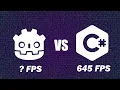 I benchmarked Godot C vs GDScript