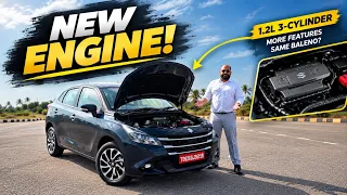 2026 Maruti Baleno Review - New Engine, New Features, Same Car | @MotorBeam 