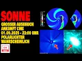 Download Lagu Großer Ausbruch auf der Sonne - Ankunft CME 01.09.2025 - 23:00 Uhr Polarlichter wahrscheinlich