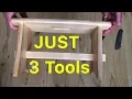 FlatPack Assembly With Just 3 Basic DIY Tools