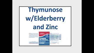 Thymunose - Elderberry and Zinc