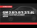 GM 2 6L Timing Chain Replacement Repair Cloyes 9-0753S