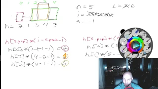CODING INTERVIEW PROBLEM - LARGEST RECTANGLE IN HISTOGRAM LeetCode