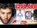 Adin Ross 200 000 TOPPS NBA Pack Opening