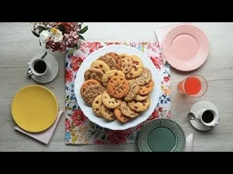 COMO FAZER COOKIES 4 RECEITAS MUITO GOSTOSO (MASTERCHEFRECEITAS)