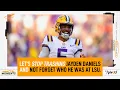 Ryan Clark says enough is enough trashing Jayden Daniels LSU legacy is wrong The Pivot