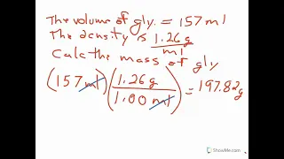 LO10 Dimensional analysis with density 1