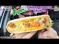 Taco Bell Tajin Cheesy Gordita Crunch Review NEW Tajin Menu theendorsement