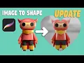Cut an IMAGE into any SHAPE - Procreate Tutorial UPDATE