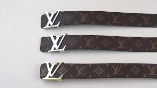 HOW TO SPOT A FAKE LOUIS VUITTON BELT Real vs Replica LV Belt Review Guide