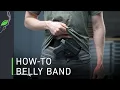 How To Wear The Low-Pro Belly Band Holster by Alien Gear Holsters