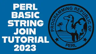 Perl Tutorial - Join Strings 2023