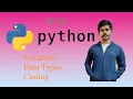 Python Variables Data types Casting