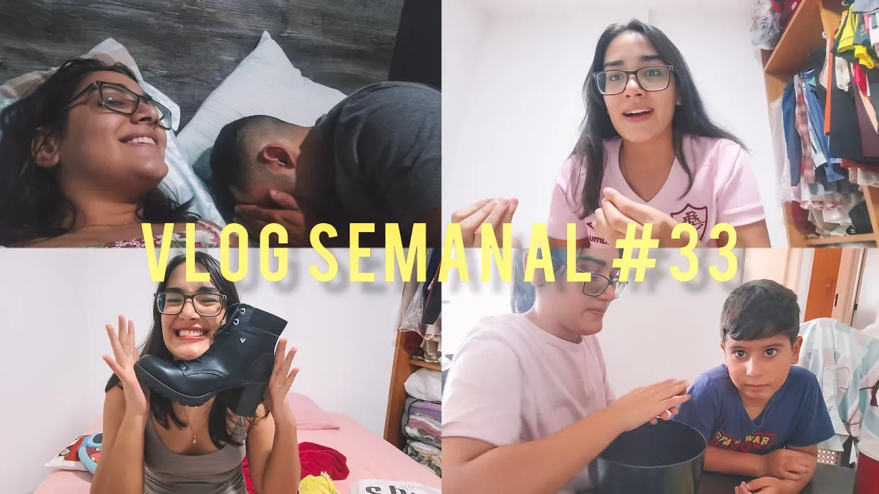 UMA SEMANA DE SURTOS NO FUTEBOL, JOGOS DO FLU, RECEITA DE BROWNIE E COMPRINHAS! - VLOG SEMANAL #33