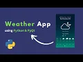 Learn to Create a Desktop OpenWeather API App in Minutes Python GUI Tutorial Code with Josh