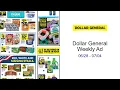 Dollar General Weekly Ad -