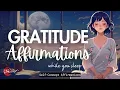 Download Lagu GRATITUDE AFFIRMATIONS WHILE YOU SLEEP | SELF-CONCEPT| LISTEN DAILY| 528HZ (8-HOUR TAPE) 🦋✨