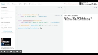 How to JS - Pass a function result to another function