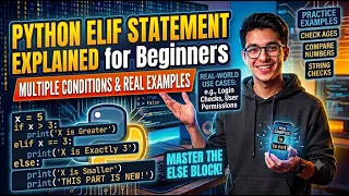 Python Elif Statement Explained for Beginners Multiple Conditions Real Examples