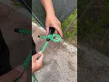 Incredible Tarp Corner Knot - simple but works