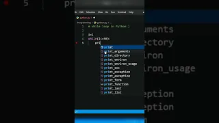 While loop in Python