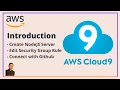AWS Cloud9 IDE with NodeJS