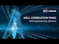 3 Well Correlation Panel geosteering software GO24