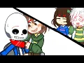 Love me Love me baby Undertale Chans Chara x Sans Gacha Club