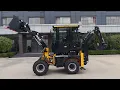 BL 35-12 Mini Backhoe Loader Simple and Efficient