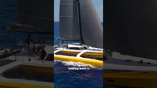 Mother Nature Destroys our Plans.. 💨 #travel #adventure #sailing