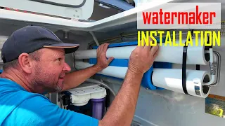 E185 – Installing our Rainman AC140 Watermaker