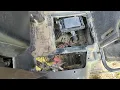 Changing out a battery on an XUV 590M John Deere gator