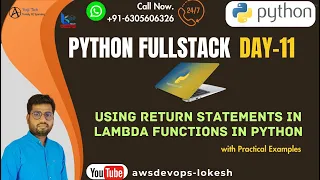 Python Day-11 Using Return Statements in Lambda Functions