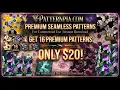 Get 16 Premium Seamless Floral Patterns Worth 31 84 for Only 20 Patternpia Live