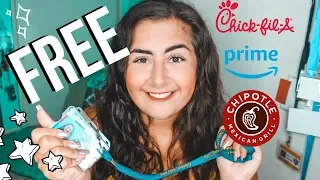 10 THINGS COLLEGE STUDENTS GET FOR FREE College life hacks