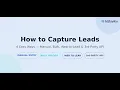 How to Capture Leads in BizTantu CRM 4 Easy Ways to Add Leads