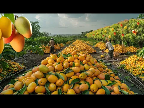 Download MP3 Como los agricultores MEXICANOS producen miles de toneladas de mangos cada año de esta manera