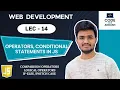 Lecture 14 JavaScript for Beginners Operators If-Else Switch Case Alerts Prompts Explained