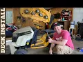 Cub Cadet Riding Mower Deck Install - Quick SAFE