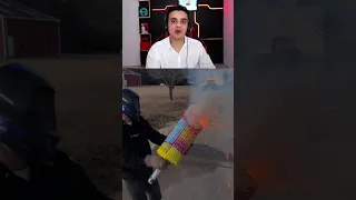 اخطر تجربة الالعاب النارية   دندنها