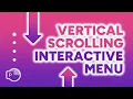 How to create a vertical SCROLLING INTERACTIVE MENU using the MORPH transition in PowerPoint