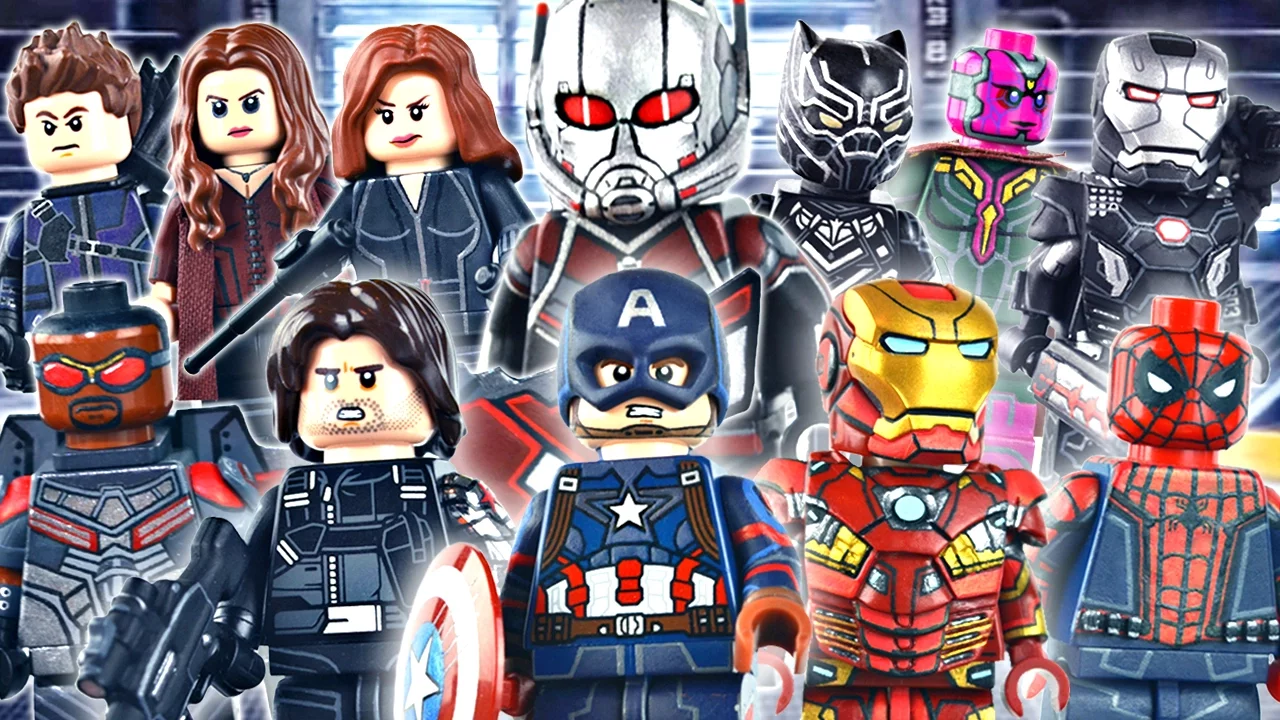 Lego Marvel Super Heroes Avengers Infinity War Compilation of All Sets Lego Speed Build