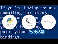 ImportError No module named MySQLdb