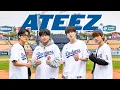 ATEEZ Visits Dodger Stadium