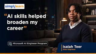 Simplilearn Reviews | Building Confidence and Skills for an AI Career: Isaiah's Upskilling Journey