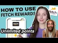 How to Get UNLIMITED Fetch Rewards Points Top Method 2026